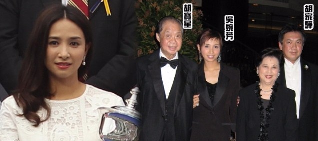昔日港姐55岁富豪丈夫胡家骅